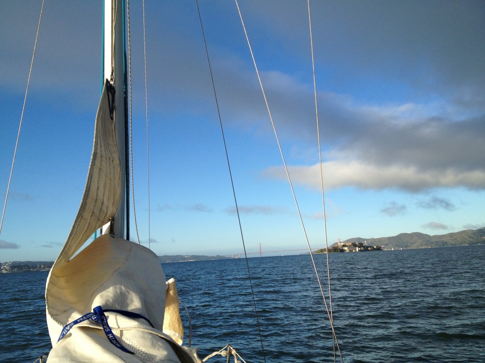 Jib and main ready for hoist