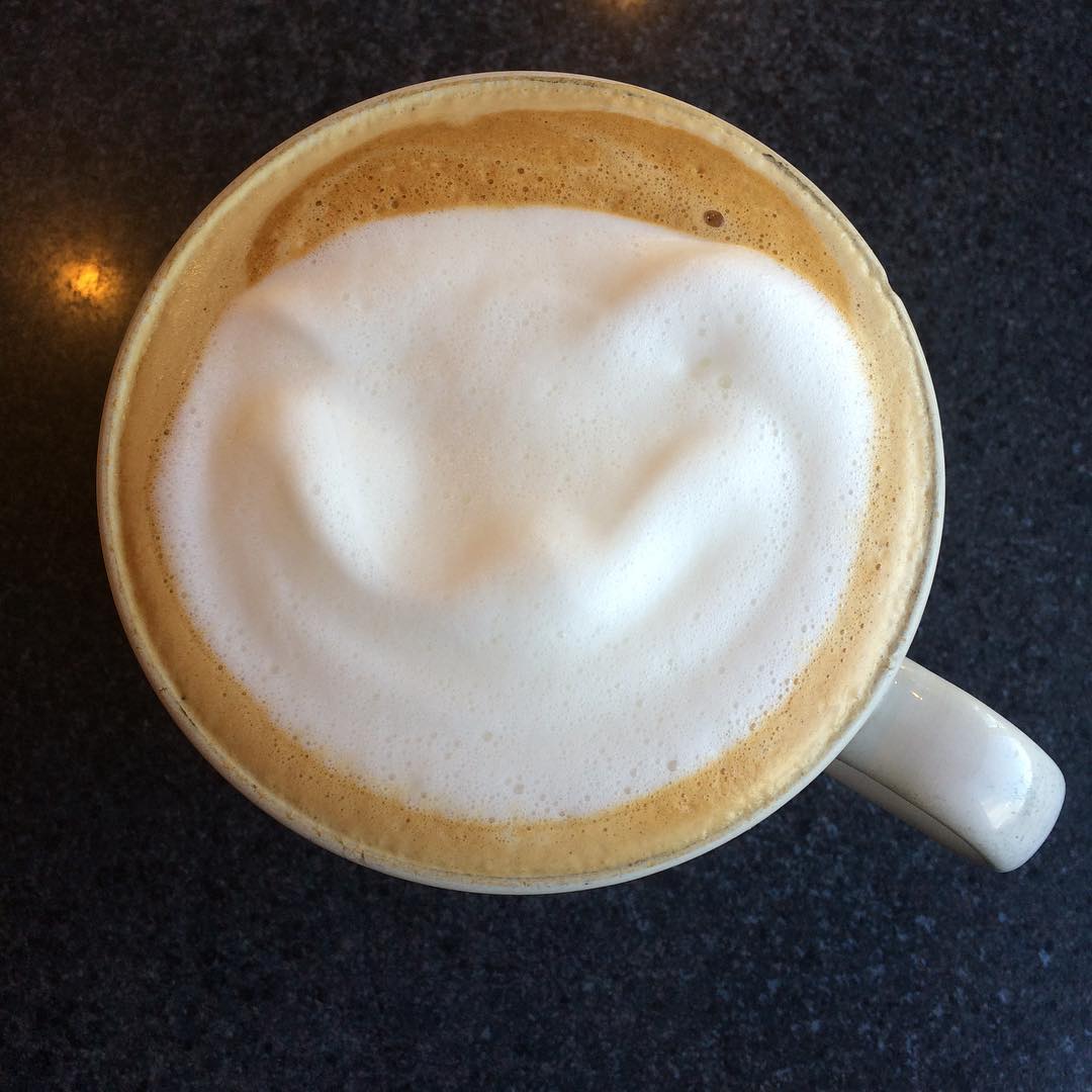 Big foamy latte