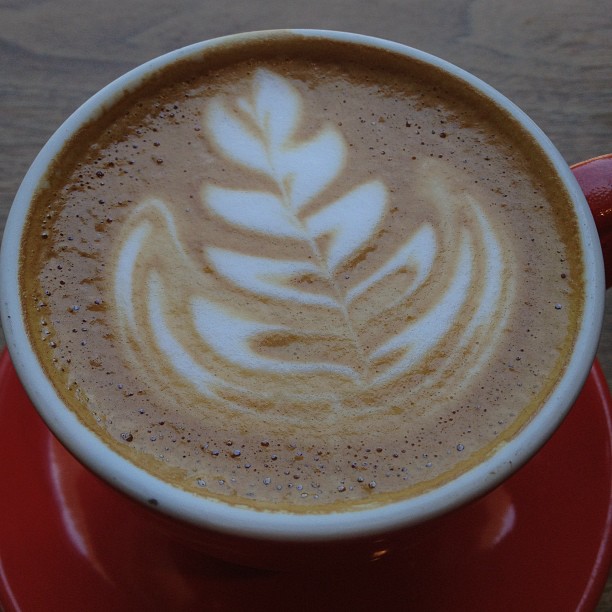 Delicious Ritual Coffee latte at Bica