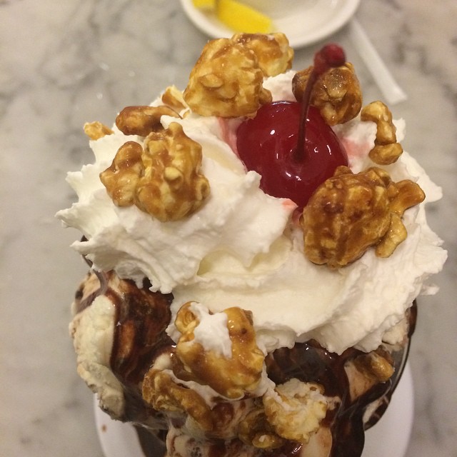Great finish to day 2 of Big Boat – sundae of the month at Fentons