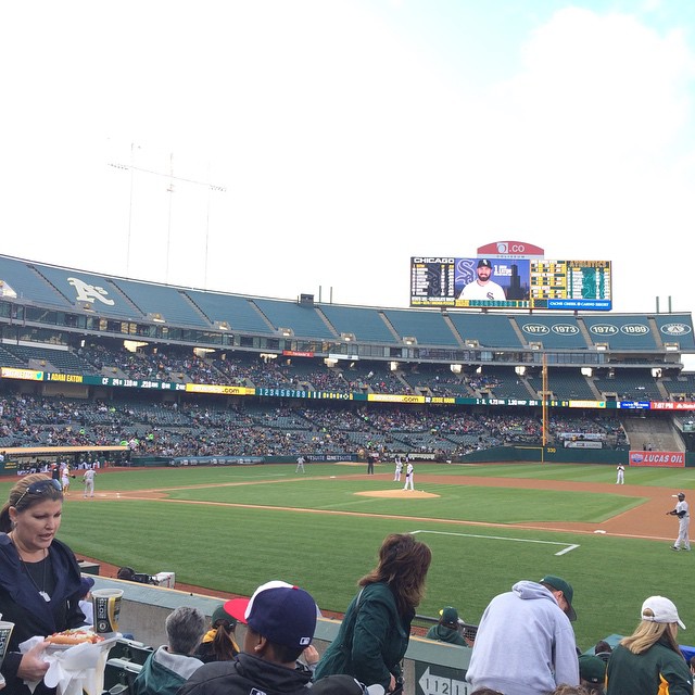 Let's go A's!