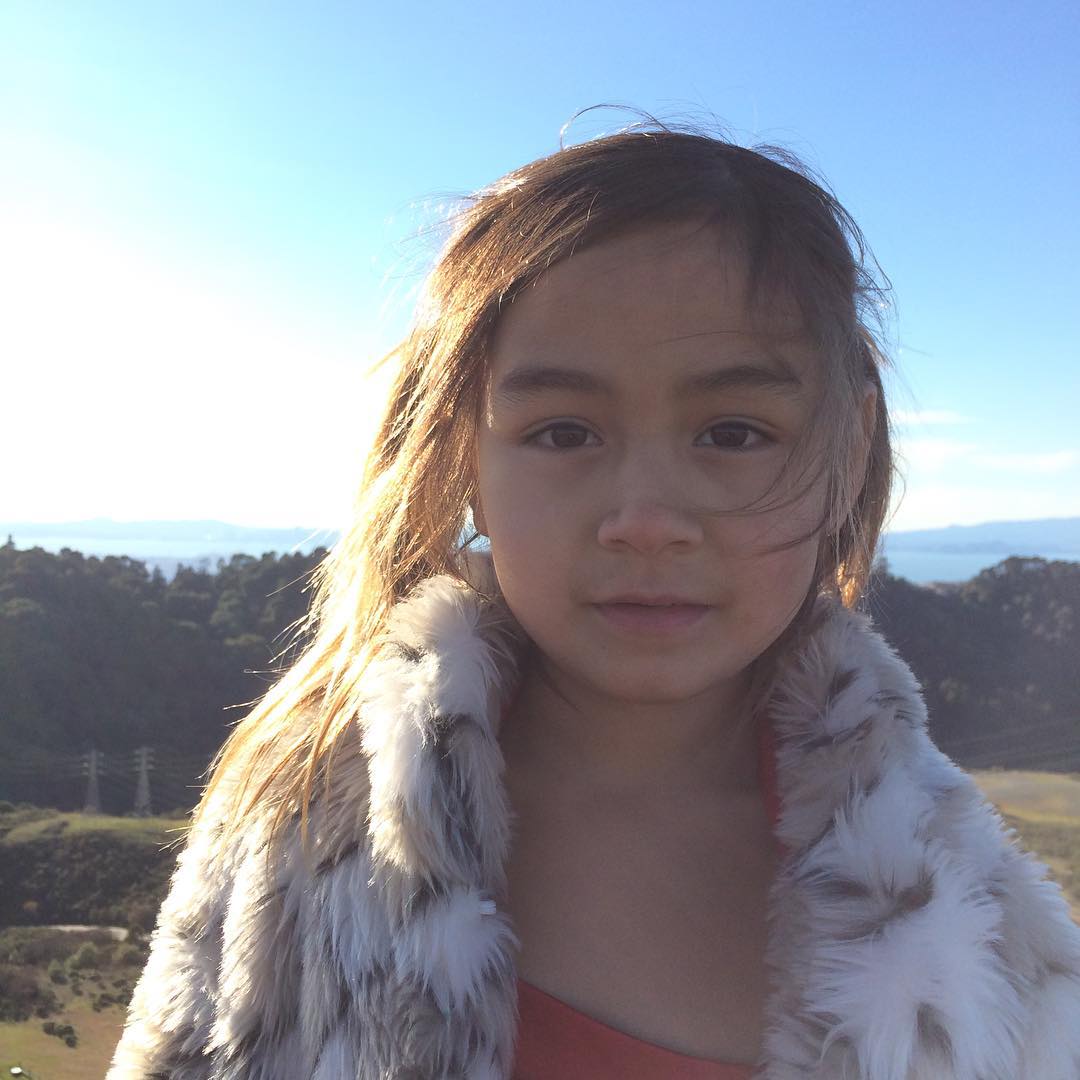 MinMai is a California girl. Out for a beautiful New Years Day hike with Damon and family at Sibley