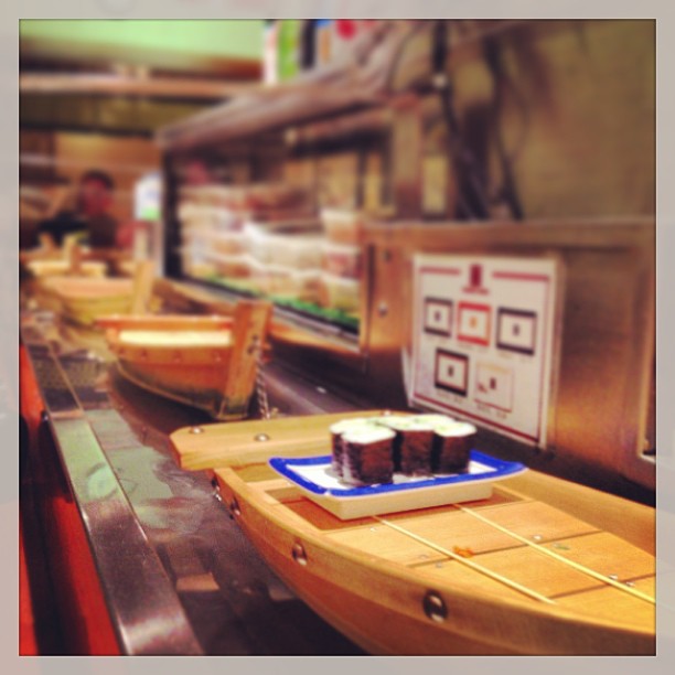 Mmm boat sushi