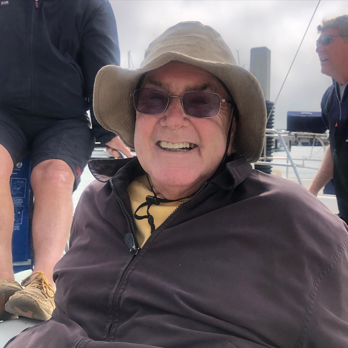 Sailing with the mighty Bob Harford on Express 37 Stewball for 2021 Encinal race to Pt. Bonita