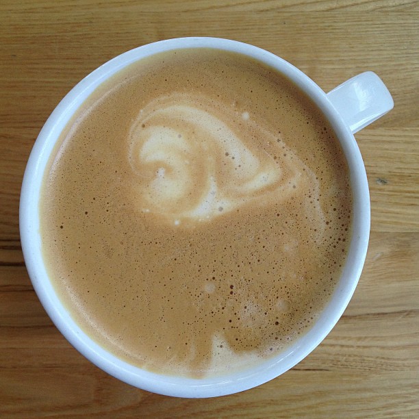 Surf's up latte