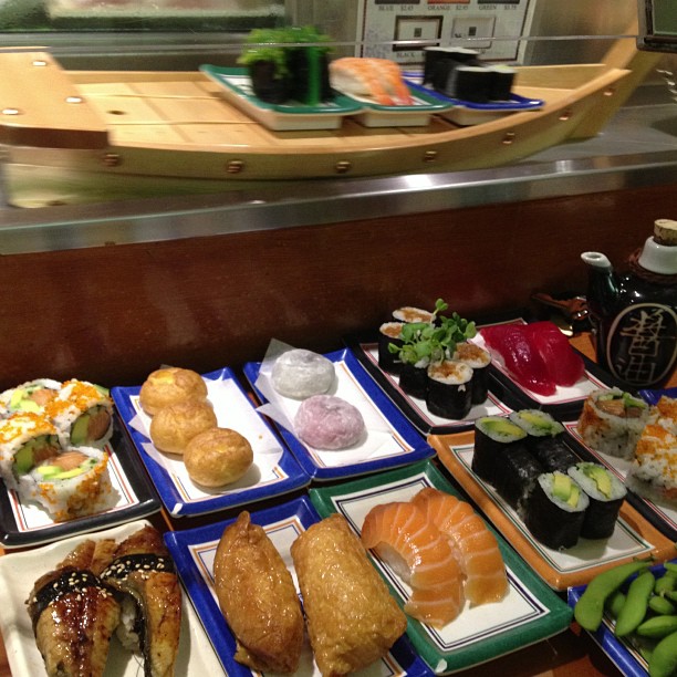 Sushi boats!