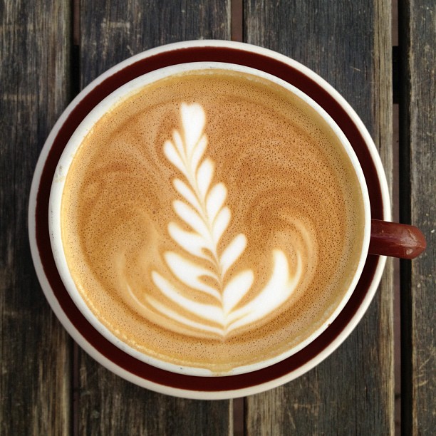 Warm day latte