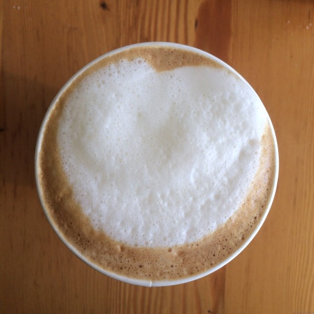 Whole Foods latte